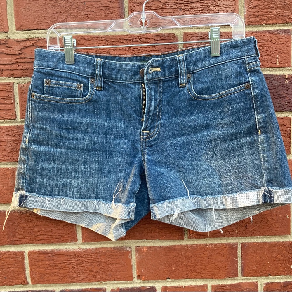 J. CREW DENIM SHORTS MERILL WASH